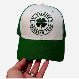 Spencer's Green and White St. Patrick's Drinking Team Hat